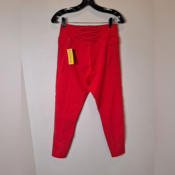 Eleven Racer 7/8 Legging Candy Red NWT Size Large - Picture 8 of 11